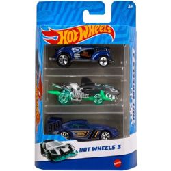 HOT WHEELS - ENSEMBLE 3 VOITURES ASST